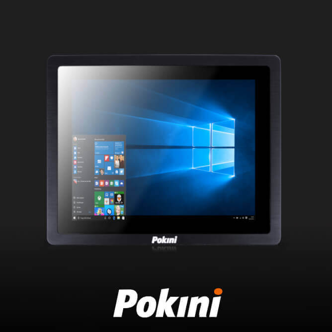 Pokini Panel-PC mit Windows / Linux